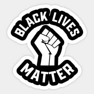 Black Lives Matter hand Sticker